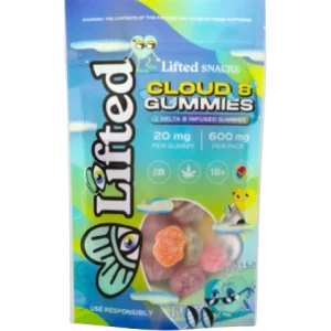 Clowd 8 Delta 8 Gummies 600mg
