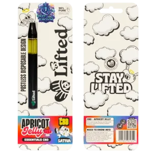 Apricot Jelly Disposable 1ml - CBD Vape Pen