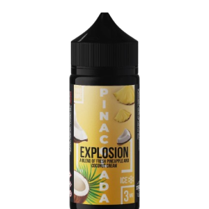 Explosion E liquid 120ML 3MG - Pina Colada Juice incl VG & Nic shot