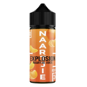Explosion Longfill 120ML 3MG - Naartjie Juice incl VG & Nic shot