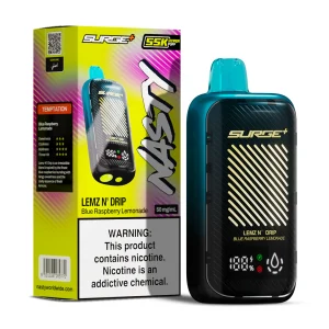Nasty Surge 55k - Blue Raspberry Lemonade (Lemz N Drip) 5%