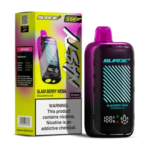 Nasty Surge 55k - Strawberry Ice (Slam berry Wena) 5%